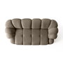 Atelier Del Sofa Octavio - Sofá de 2 plazas Marrón